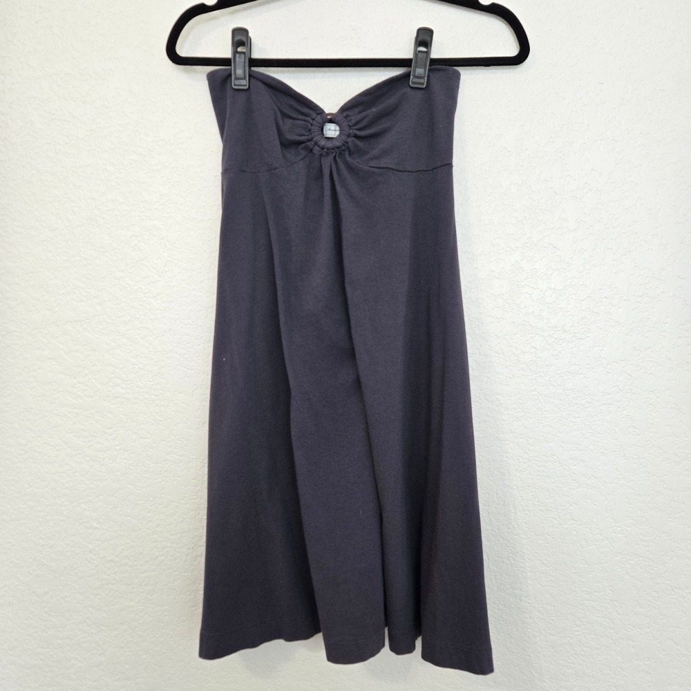 American Eagle Y2K Gray Strapless Tube Dress Mini Cocktail Casual Size M